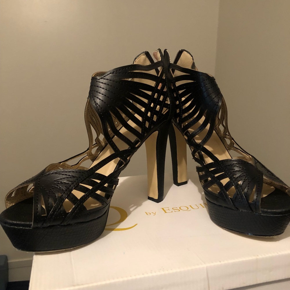 Black heels
